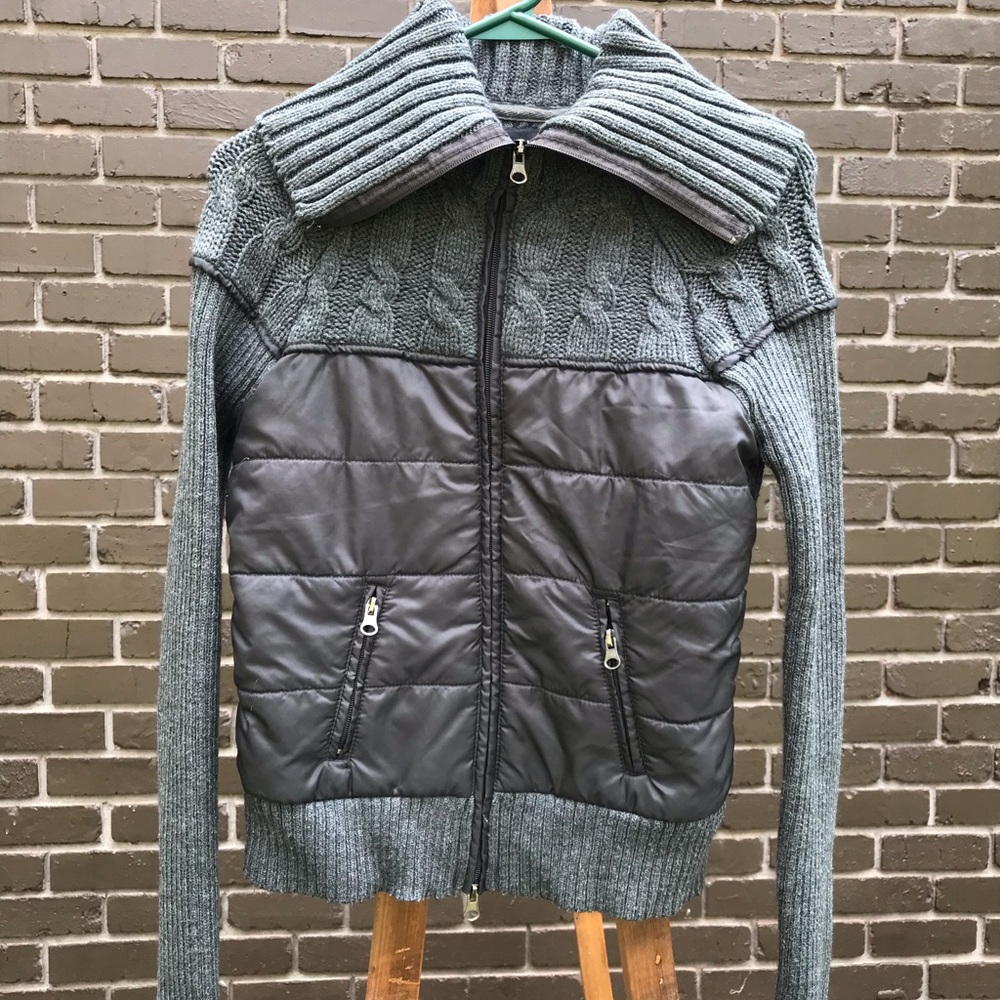 Y2K Vintage Sweater Project Zip Sweater Small